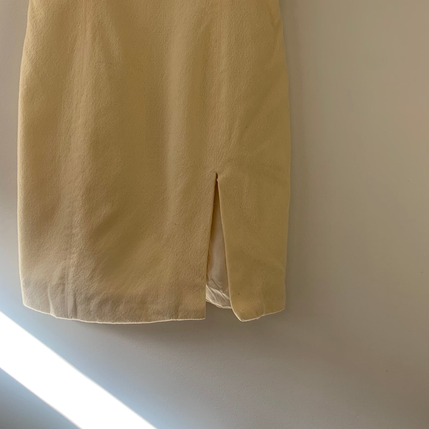 90s Bebe Wool Structured Mini Dress