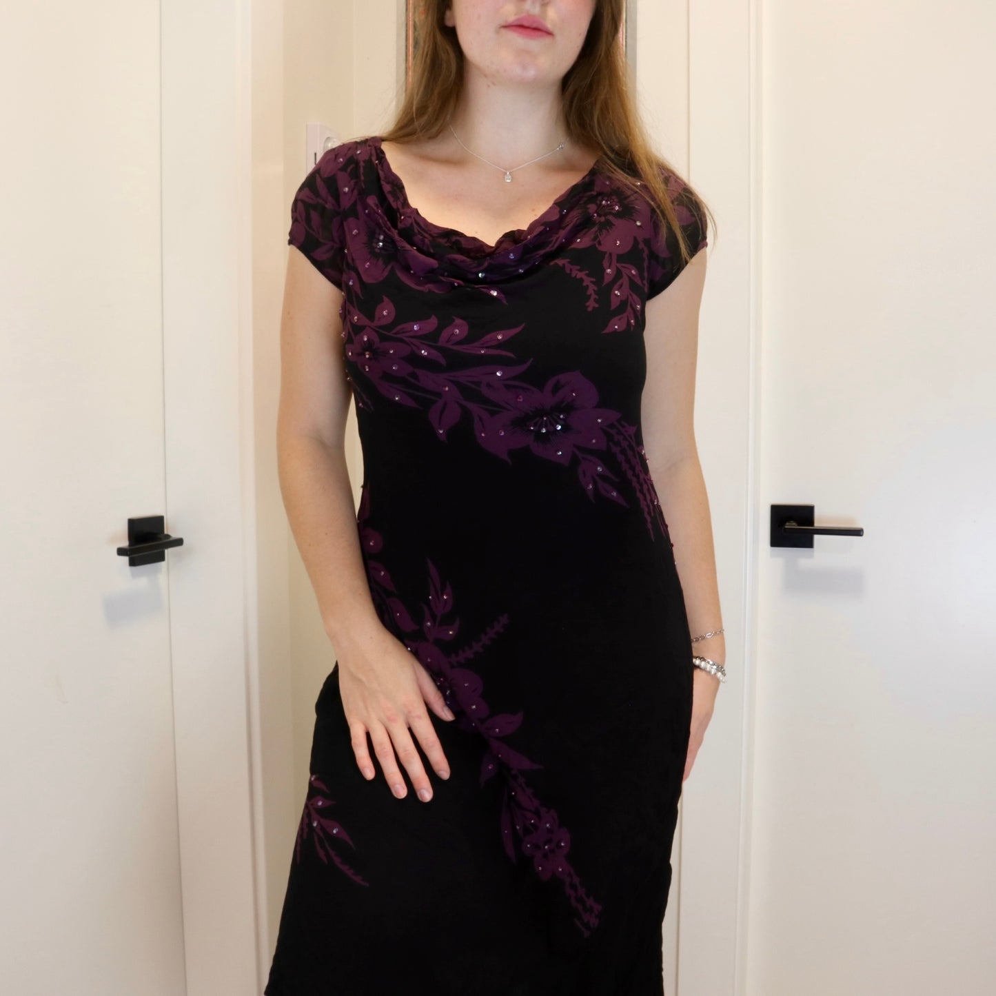 Vintage 1990s Jessica Midi Dress