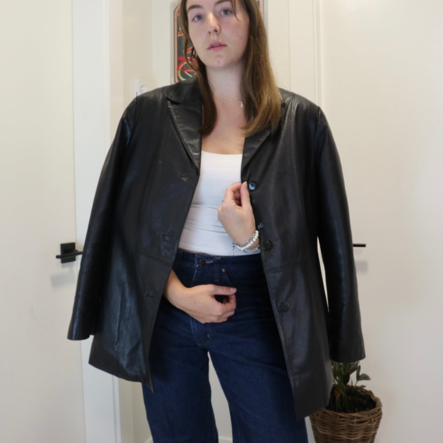 Danier Leather Blazer Jacket