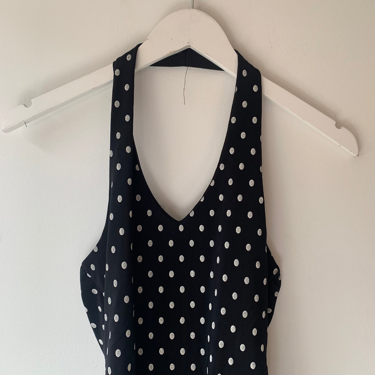 90s Polka Dot Halter Top
