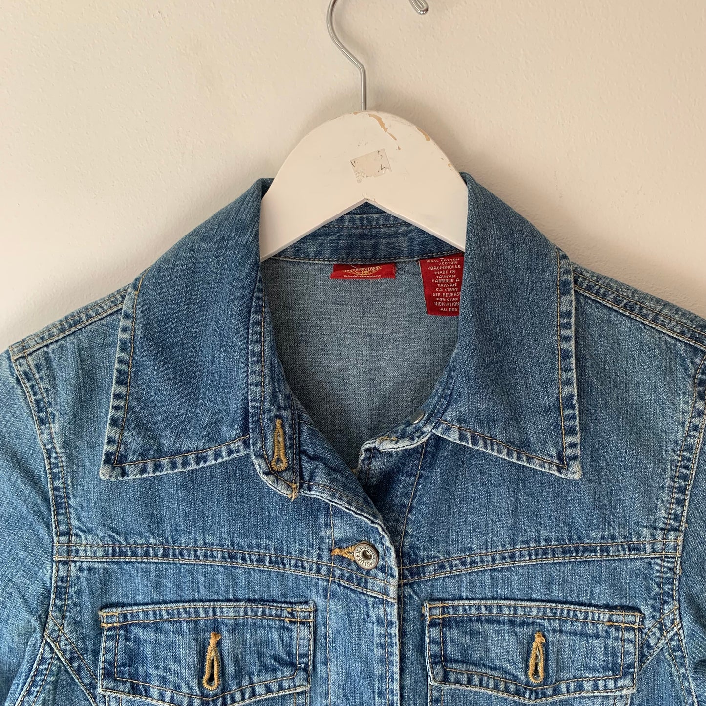 Y2k GAP Denim Button Up Dress