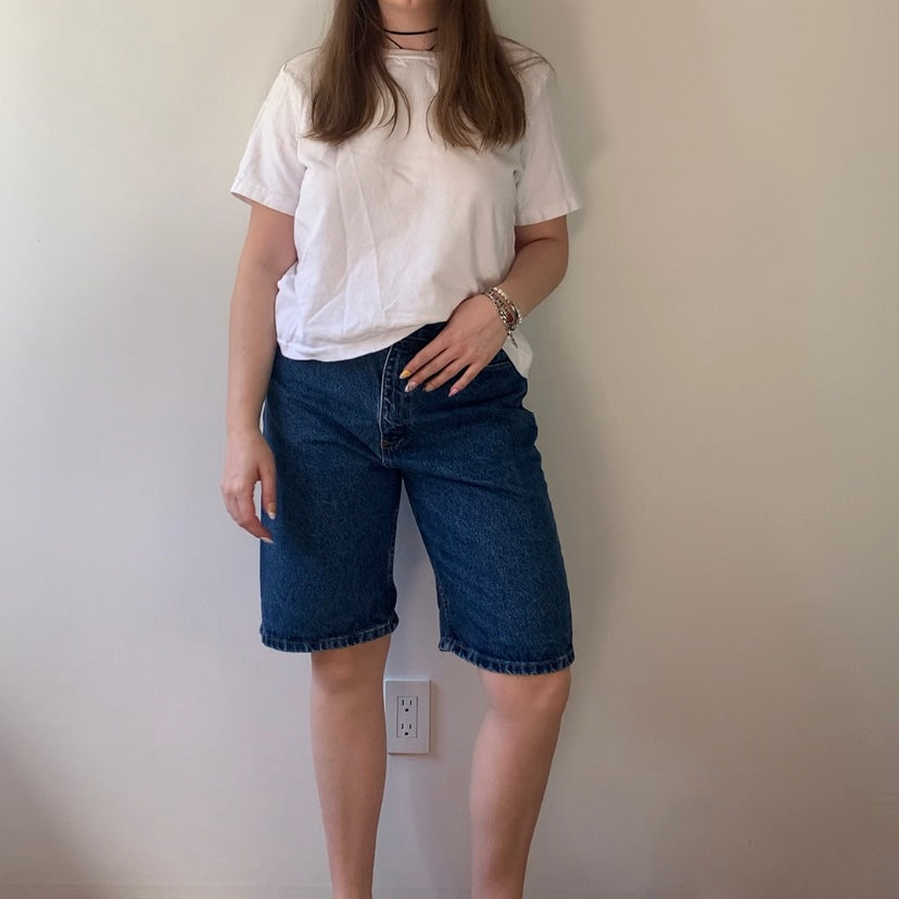 Vintage Faded Glory Denim Baggy Shorts