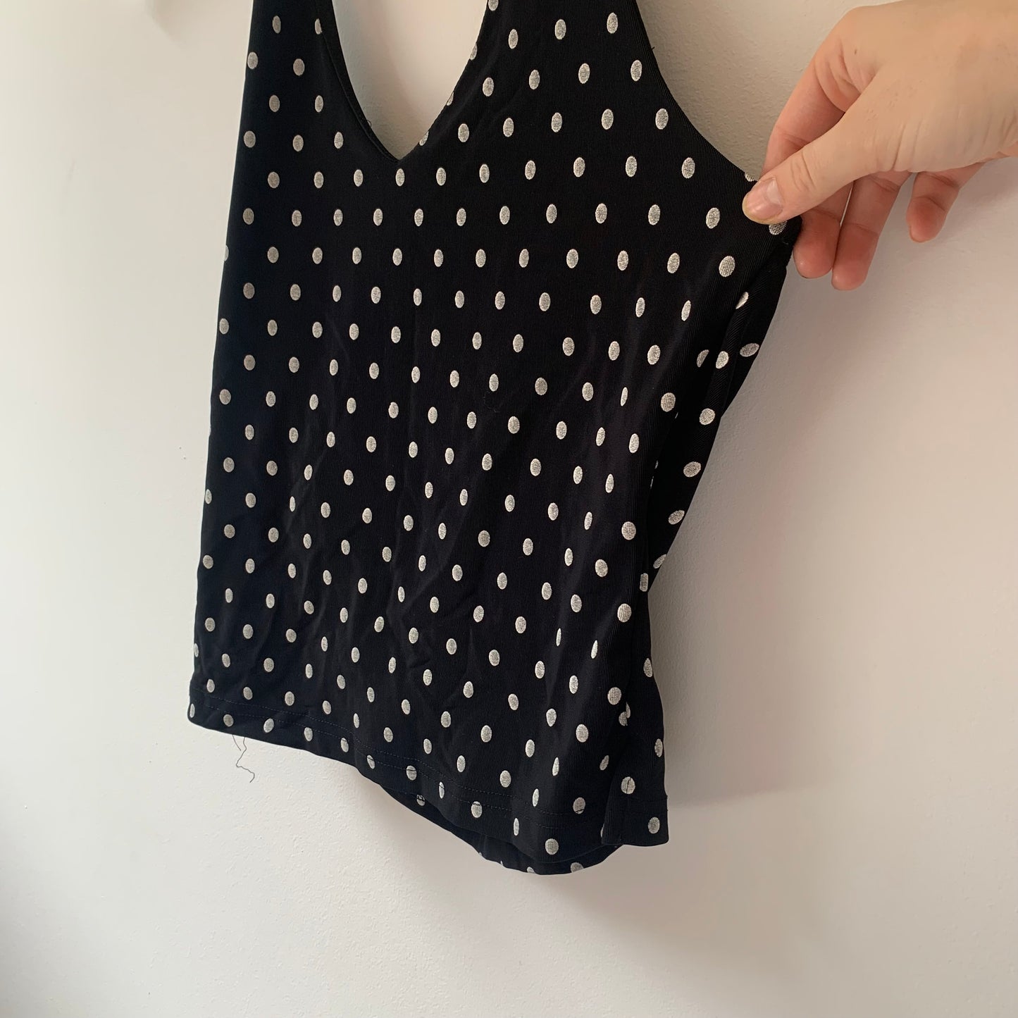 90s Polka Dot Halter Top