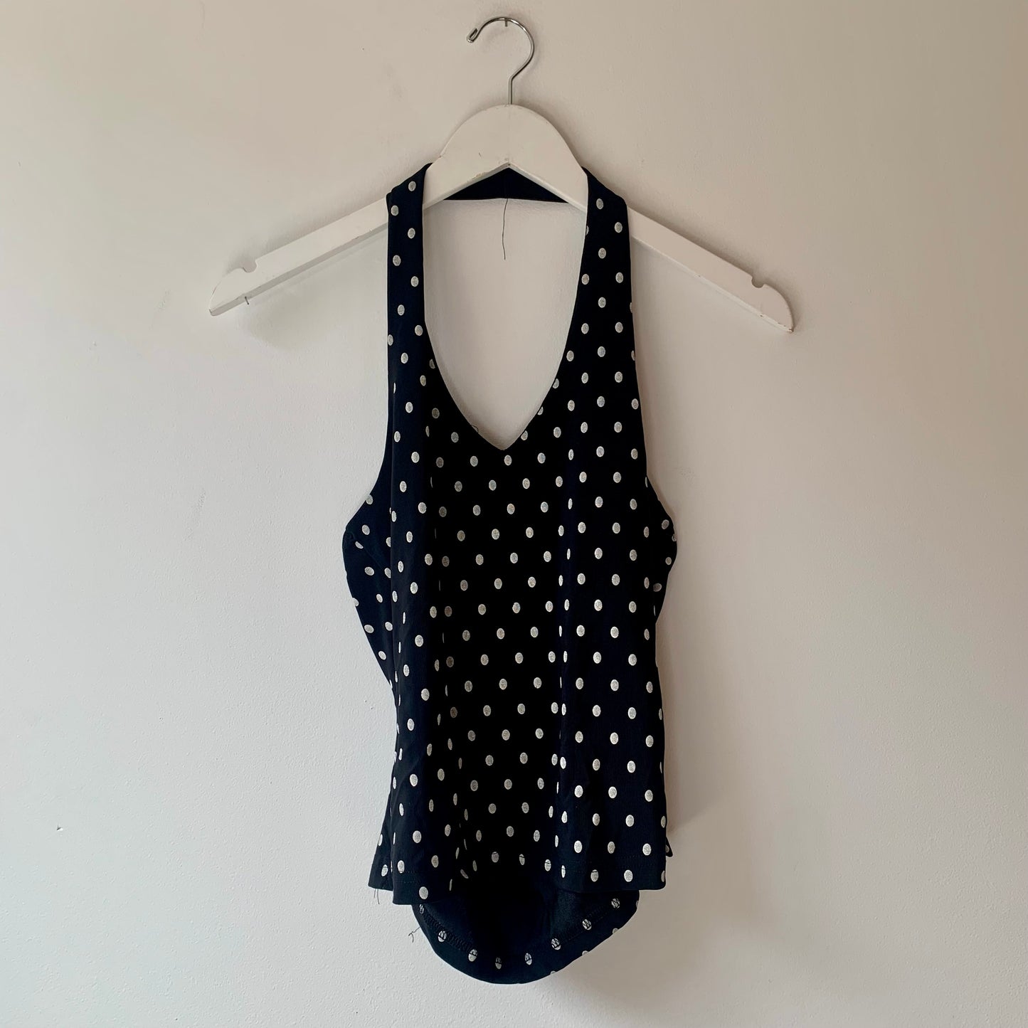 90s Polka Dot Halter Top