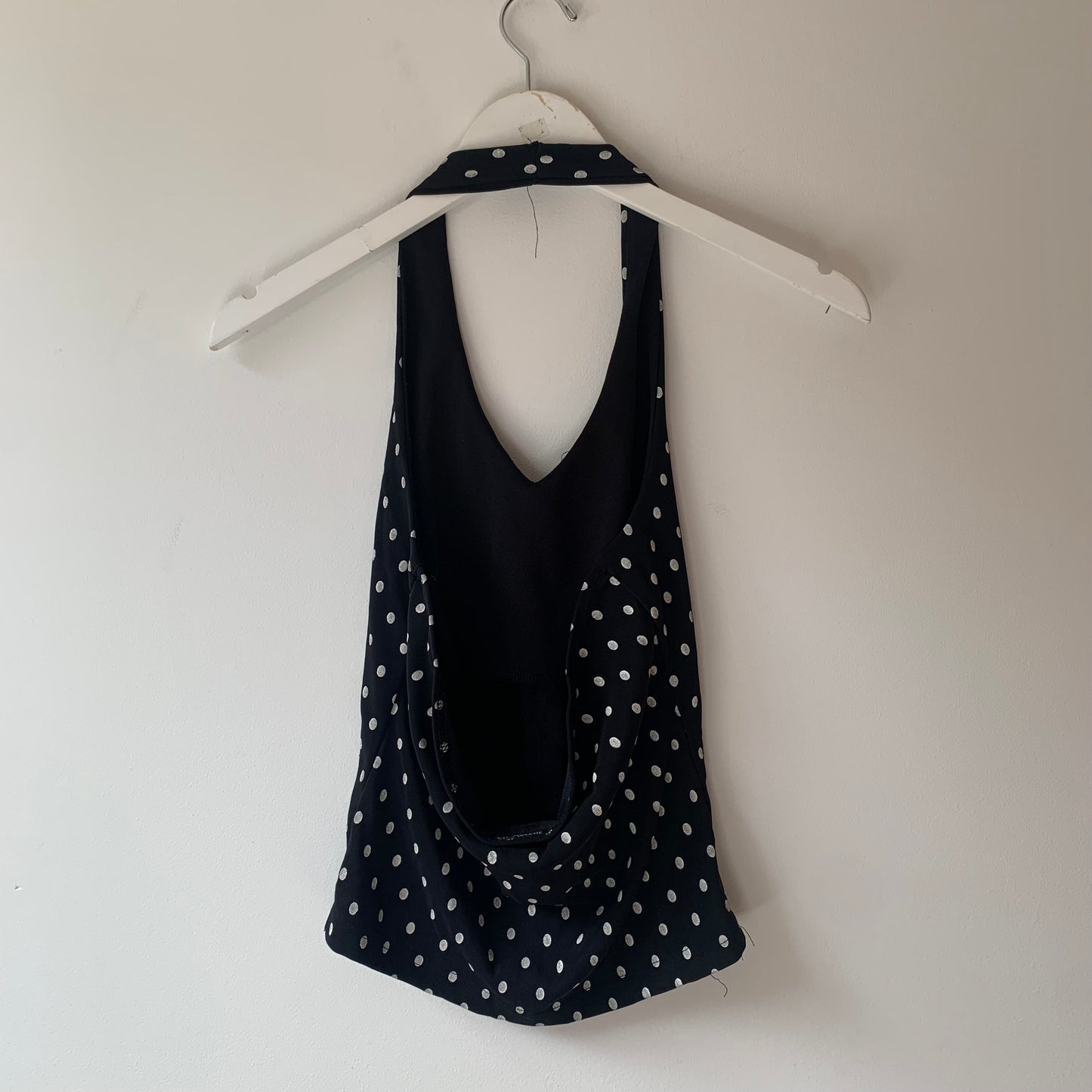 90s Polka Dot Halter Top