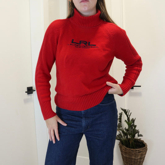 Vintage Ralph Lauren Red Knit