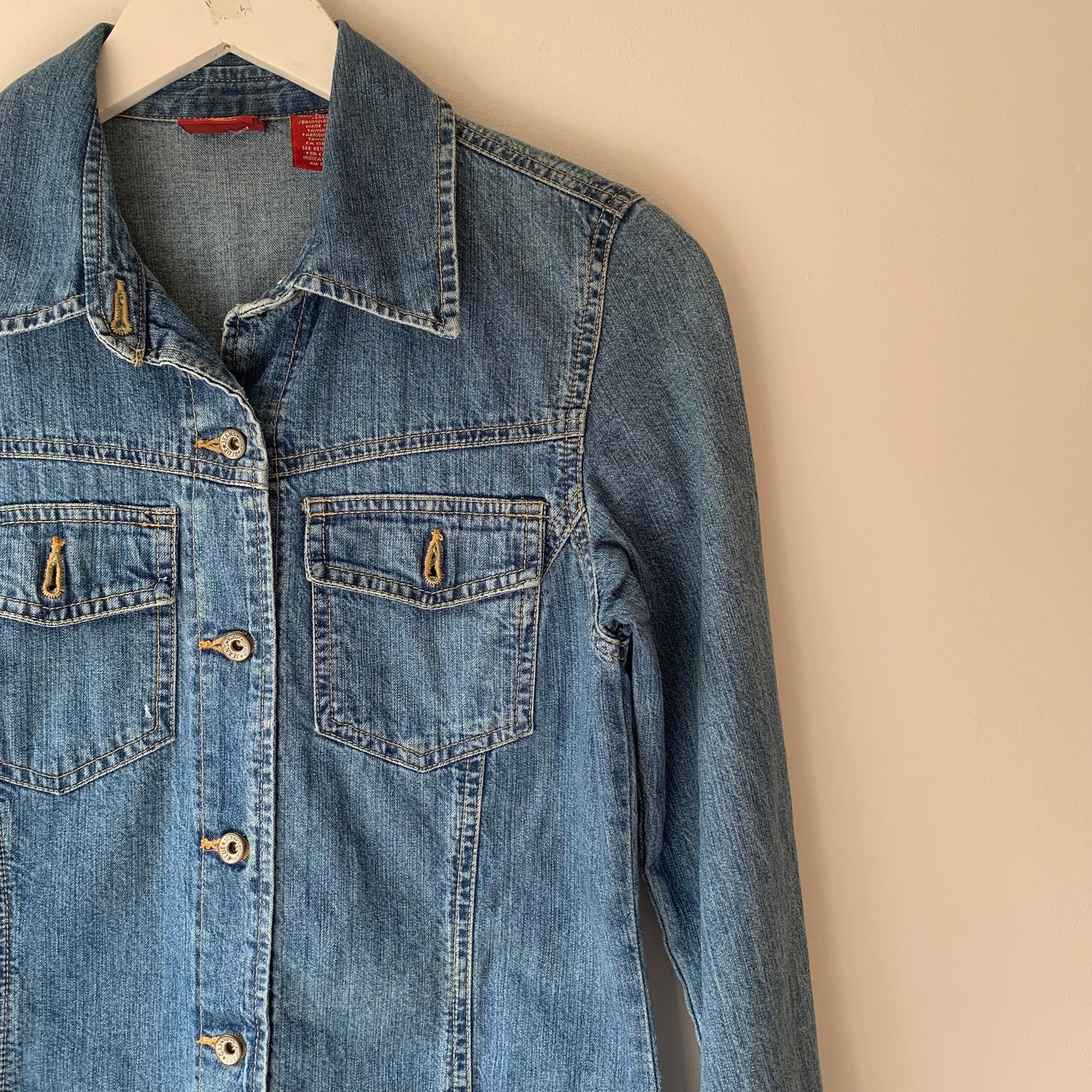 Y2k GAP Denim Button Up Dress